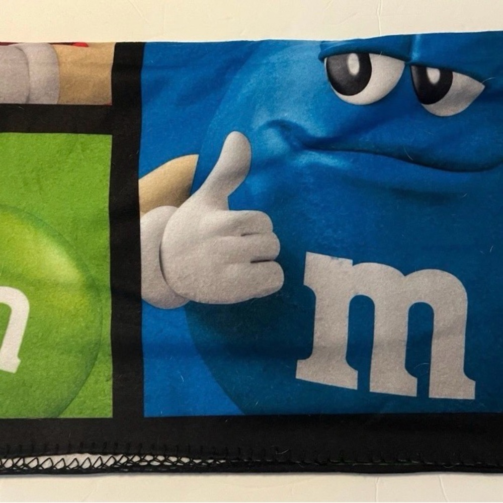 M&M'S Multicolor Throw Blanket